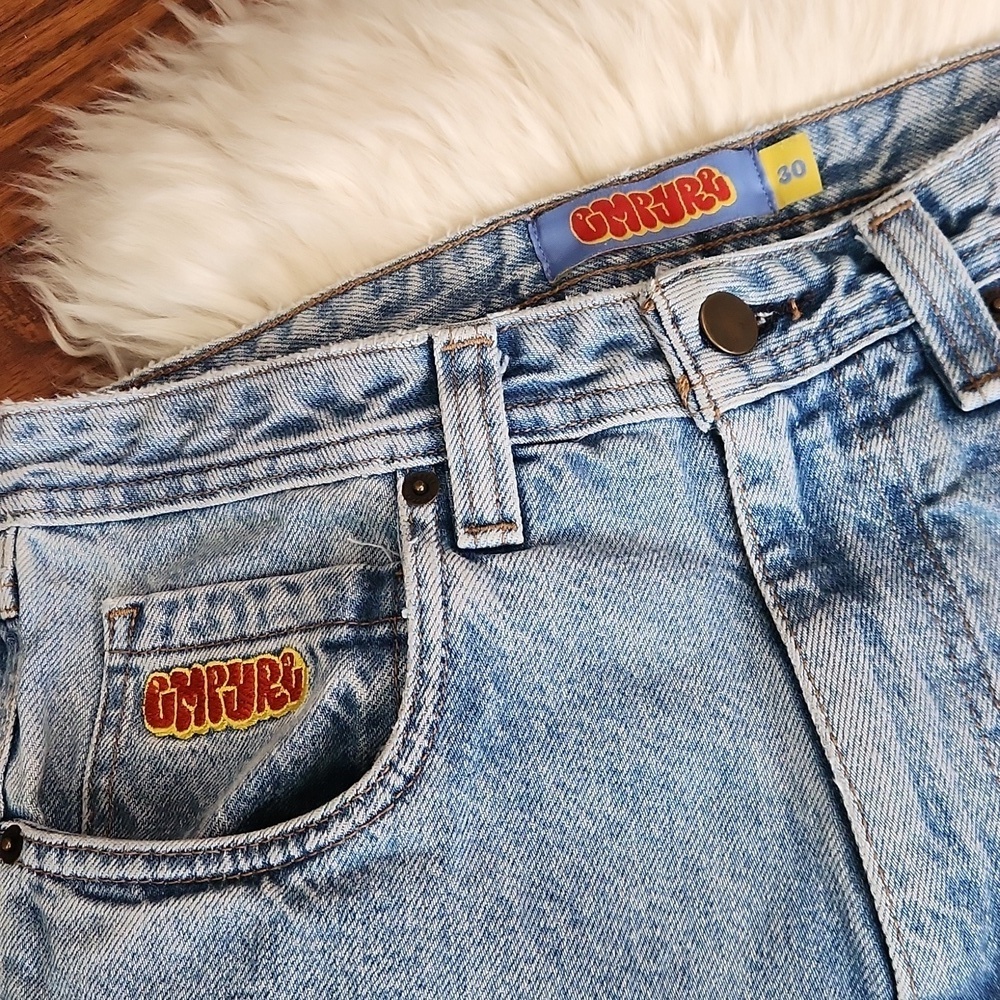 Empyre Light Wash Wide Leg Vintage Y2K Jean's - Picture 3 of 6